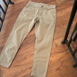 Bonobos Atheltic San Antonio Khaki Straight Leg Jeans Size 29/30